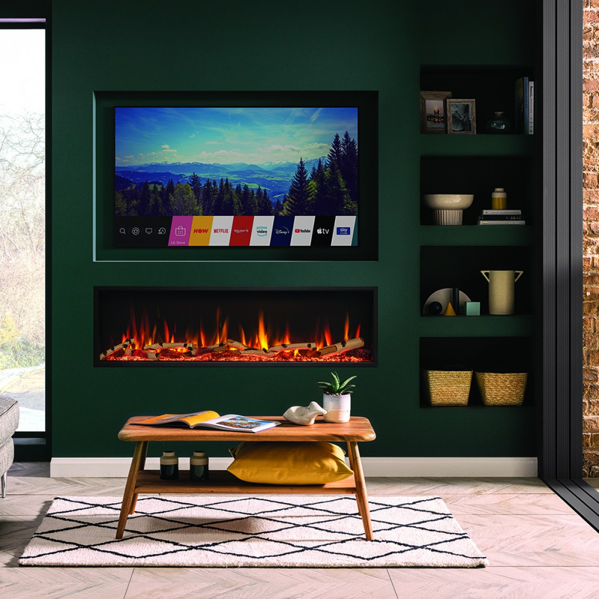 Gazco EStudio 135R Inset Electric Fire Comforltine In Ireland